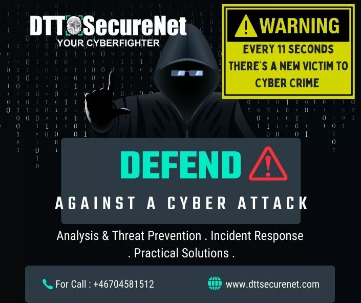 Defend against a Cyber Attack Banner - How to protect against cyber attacks